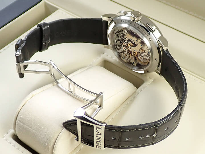 A.ランゲ&ゾーネ ダトグラフ アップ/ダウン Ref.405.035 ブラック文字盤 中古 H8FUFZVV