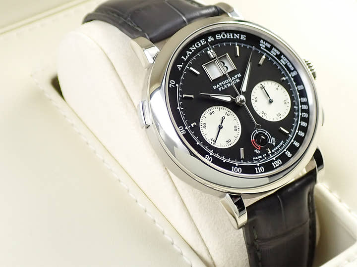 A.ランゲ&ゾーネ ダトグラフ アップ/ダウン Ref.405.035 ブラック文字盤 中古 H8FUFZVV