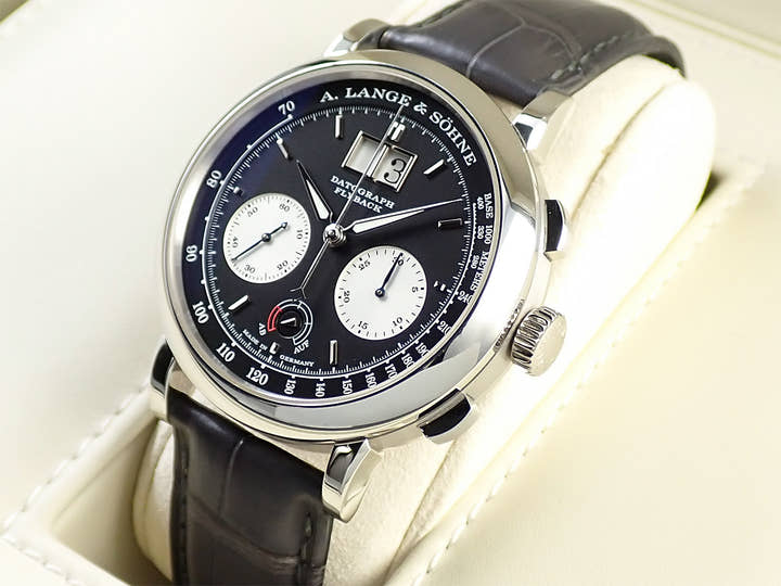 A.ランゲ&ゾーネ ダトグラフ アップ/ダウン Ref.405.035 ブラック文字盤 中古 H8FUFZVV