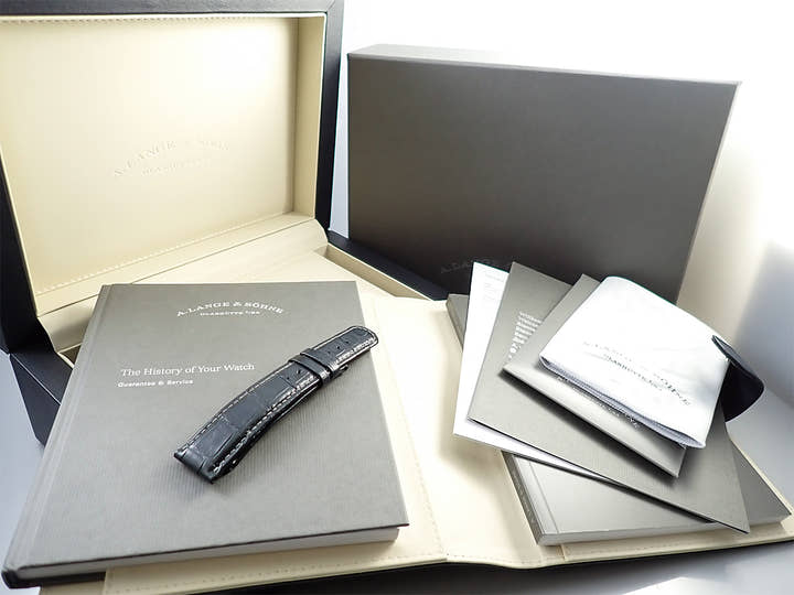 A.ランゲ&ゾーネ ダトグラフ アップ/ダウン Ref.405.035 ブラック文字盤 中古 H8FUFZVV