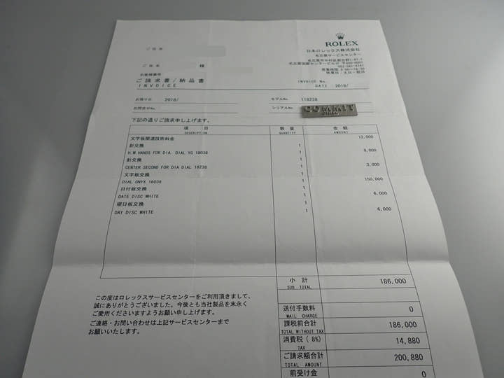 ロレックス デイデイト36 Ref.118238 イエローゴールド オニキス文字盤