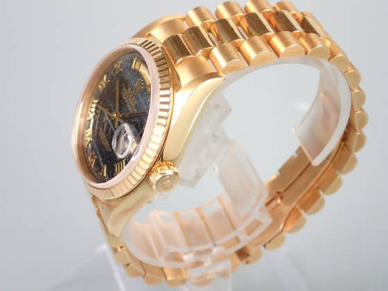 ロレックス デイデイト Ref.18238 フェライト文字盤 中古 day-date-12