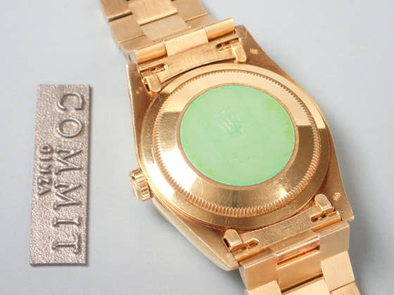 ロレックス デイデイト Ref.18238 シャンパン ミリヤード ダイヤ文字盤 中古 day-date-13