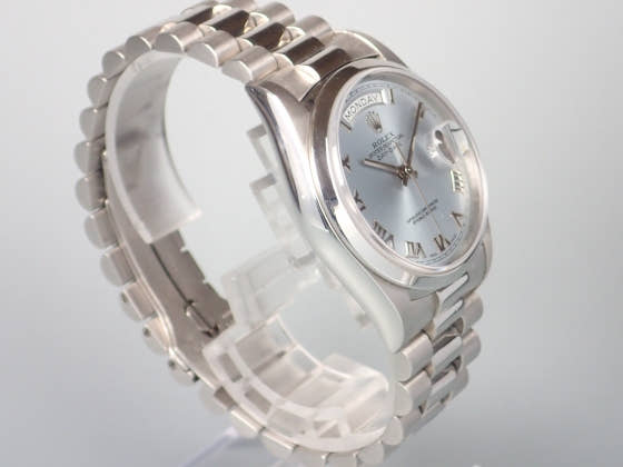 ロレックス デイデイト Ref.18206 アイスブルー文字盤 中古 day-date-14