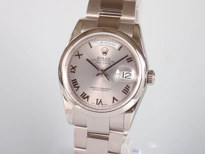 ロレックス デイデイト Ref.118209 グレー文字盤 中古 day-date-15