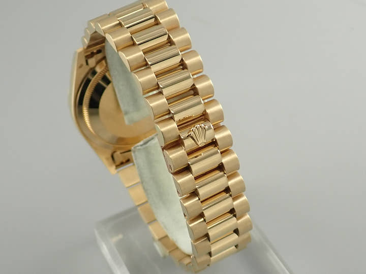 ロレックス デイデイト36 Ref.18238 イエローゴールド オニキス文字盤