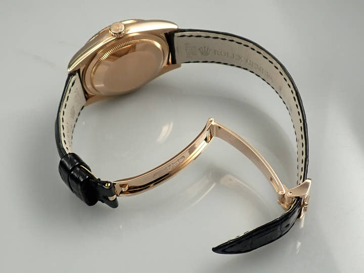 ロレックス デイデイト36 Ref.118135 エバーローズゴールド ロジウム文字盤