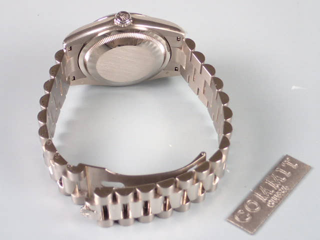 ロレックス デイデイト Ref.118209 ブラウン文字盤 中古 day-date-17