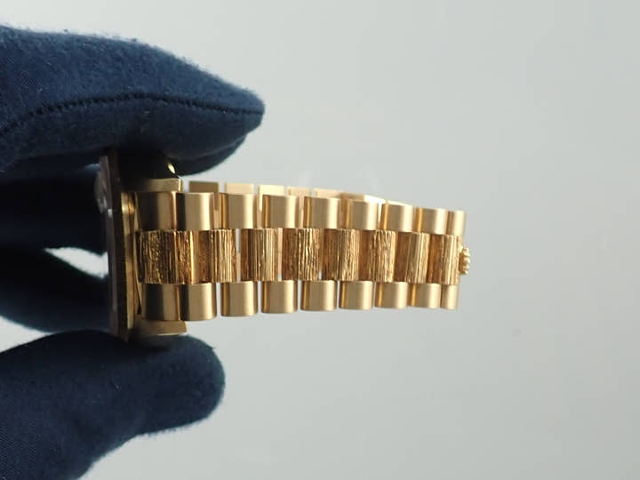 ロレックス デイデイト36 Ref.18078 イエローゴールド オニキス文字盤