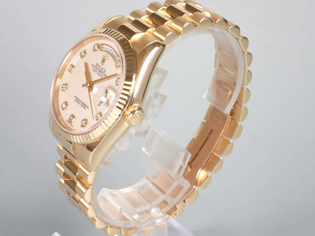 ロレックス デイデイト Ref.118238 オパール文字盤 中古 day-date-18