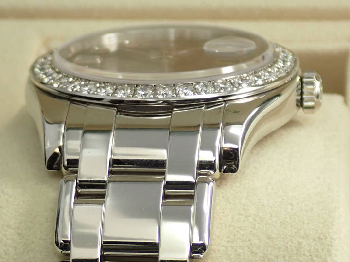 ロレックス デイデイト パールマスター Ref.18946A プラチナ ブラックシェル文字盤