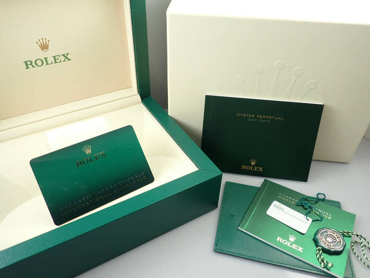 ロレックス デイデイト36 Ref.128345RBR エバーローズゴールド パヴェダイヤモンド文字盤