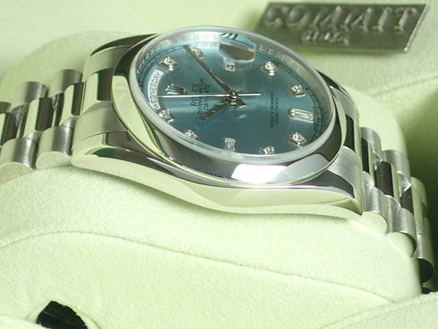 ロレックス デイデイト Ref.118206 アイスブルー文字盤 中古 day-date-21