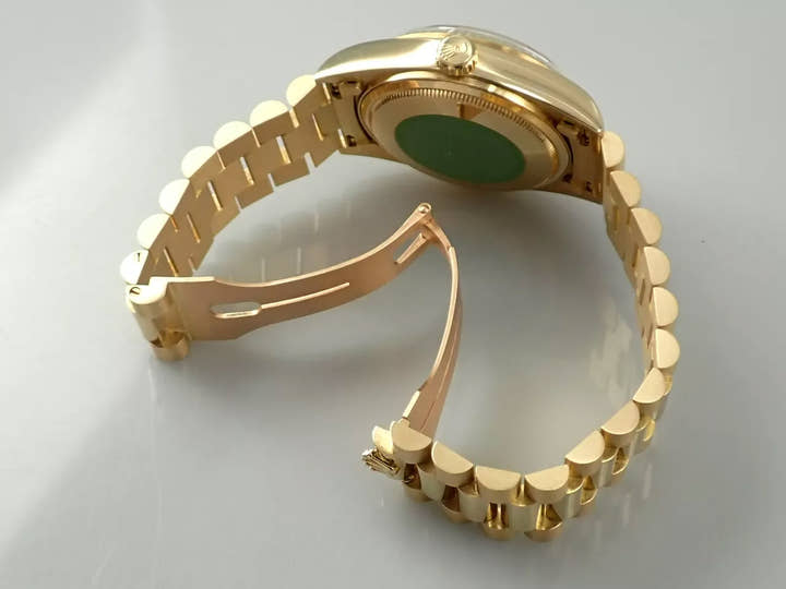 ロレックス デイデイト36 Ref.18038 イエローゴールド シルバー文字盤