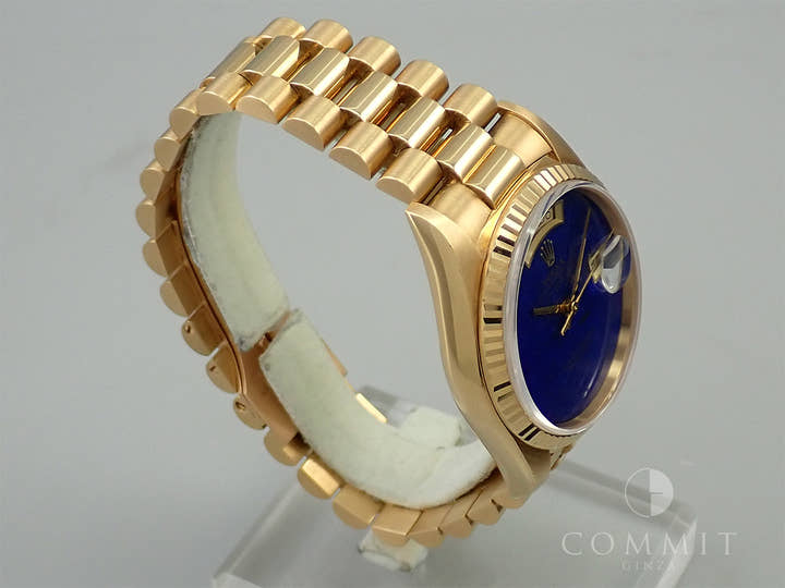 ロレックス デイデイト36 Ref.18238 イエローゴールド ラピスラズリ文字盤