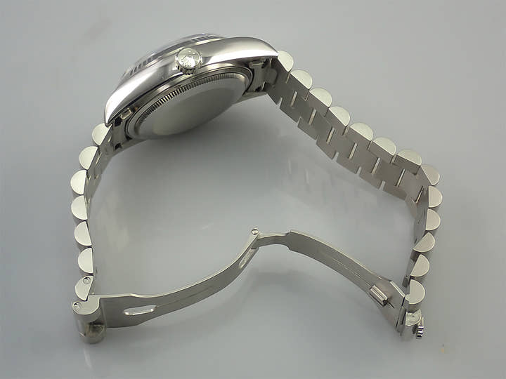 ロレックス デイデイト36 Ref.18039 ホワイトゴールド ネイビー文字盤