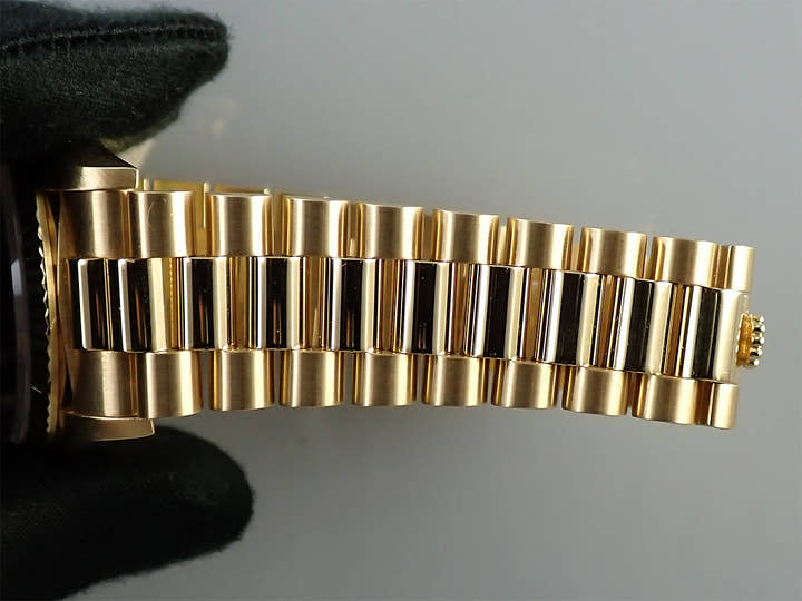 ロレックス デイデイト36 Ref.18238 イエローゴールド オニキス文字盤