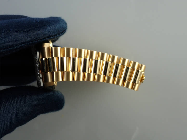 ロレックス デイデイト36 Ref.18048 イエローゴールド バーチ文字盤