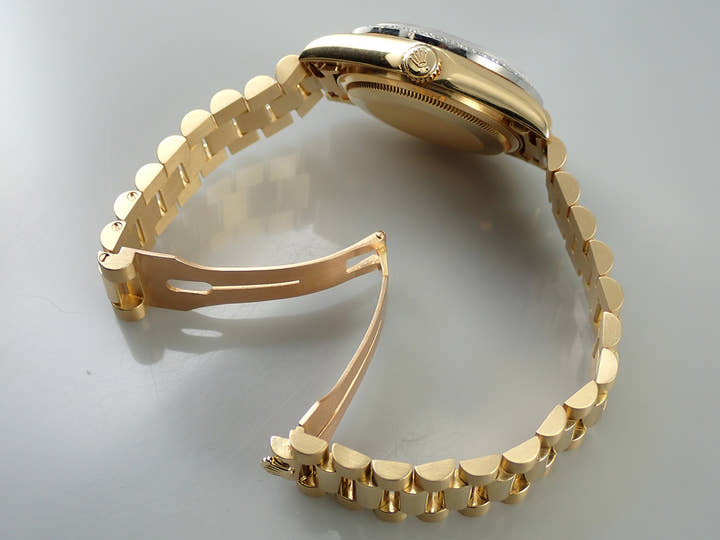 ロレックス デイデイト36 Ref.18048 イエローゴールド バーチ文字盤