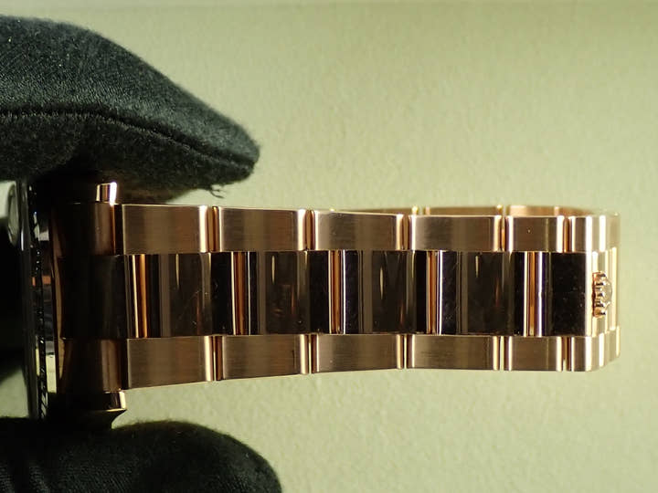 ロレックス デイデイト36 Ref.118395BR エバーローズゴールド フェライトx10Pダイヤ文字盤