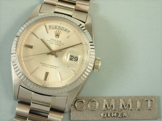ロレックス デイデイト Ref.1803/9 シルバー文字盤 中古 day-date-25