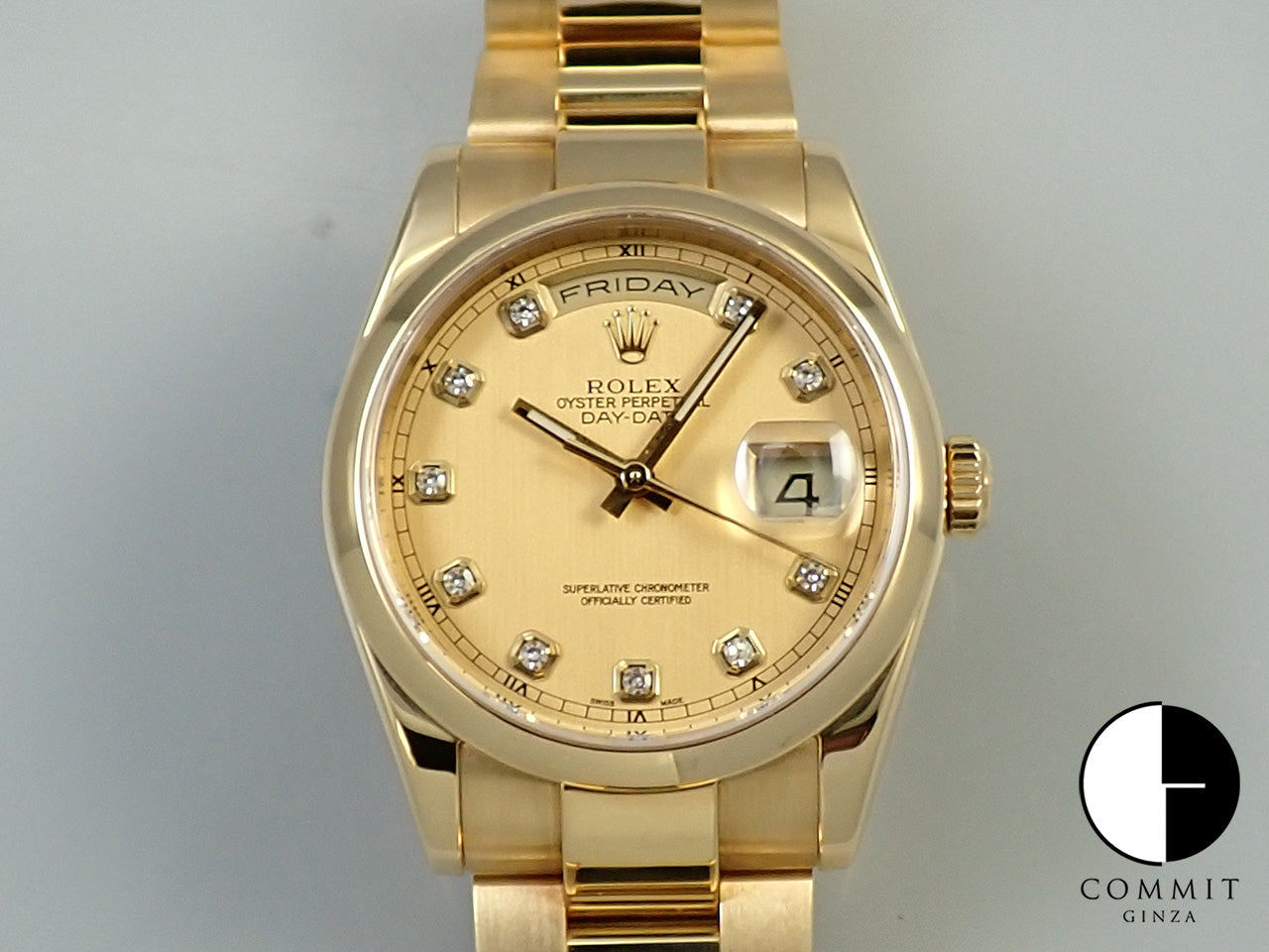 デイデイト Ref.118208 (ID:UW7C9F39) | ロレックス | 高級腕時計の