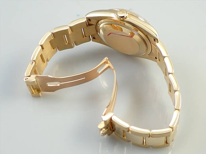 ロレックス デイデイト Ref.118208 イエローゴールド シャンパンx10Pダイヤ文字盤