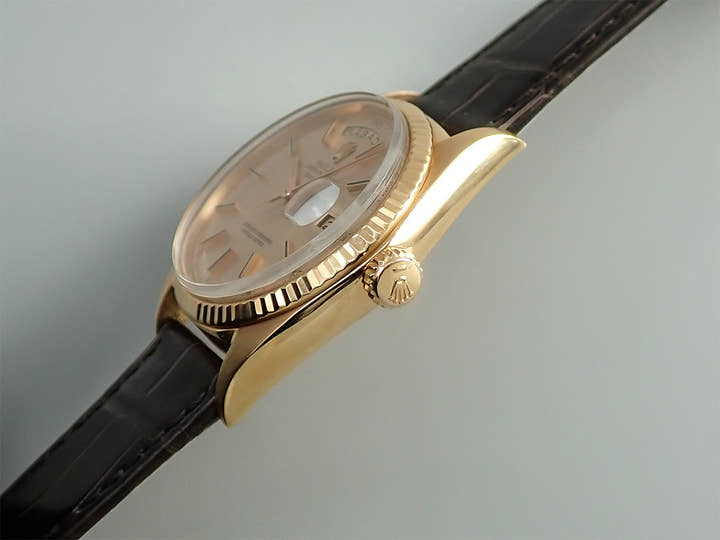 Rolex Day-Date 36 Ref. 1803 White Gold Champagne Pink Dial