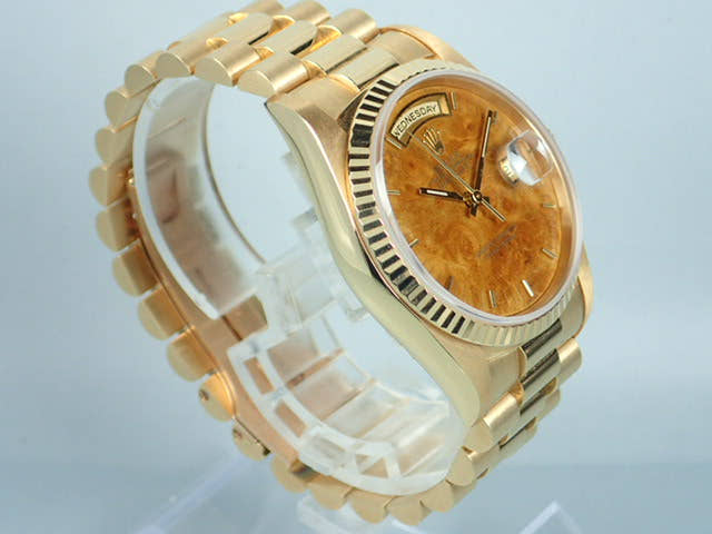 ロレックス デイデイト Ref.18238 ウッド文字盤 中古 day-date-30