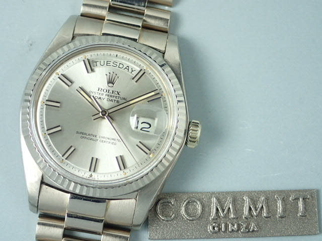 ロレックス デイデイト Ref.1803/9 シルバー文字盤 中古 day-date-34