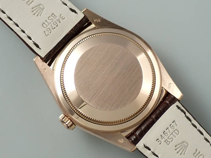 ロレックス デイデイト36 Ref.118135 エバーローズゴールド チョコレート文字盤