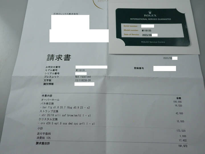 ロレックス デイデイト36 Ref.118135 エバーローズゴールド チョコレート文字盤