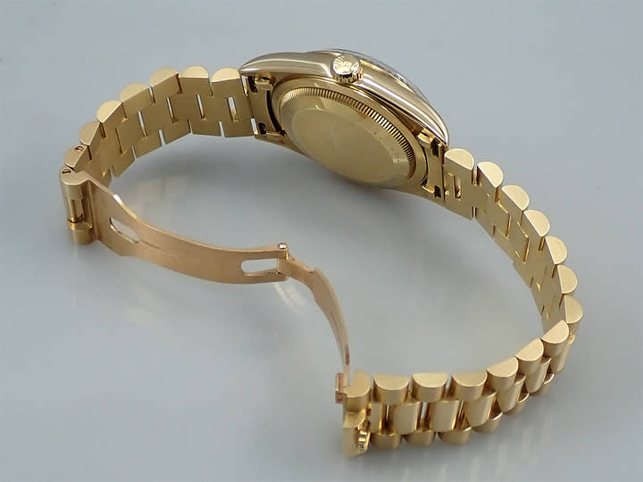 ロレックス デイデイト36 Ref.18238 イエローゴールド ブラック文字盤