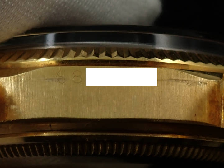 ロレックス デイデイト36 Ref.1803 イエローゴールド ブラック文字盤 中古 2Z68ZVLC