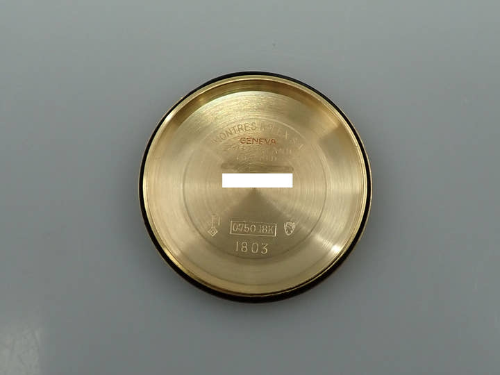 ロレックス デイデイト36 Ref.1803 イエローゴールド ブラック文字盤 中古 2Z68ZVLC