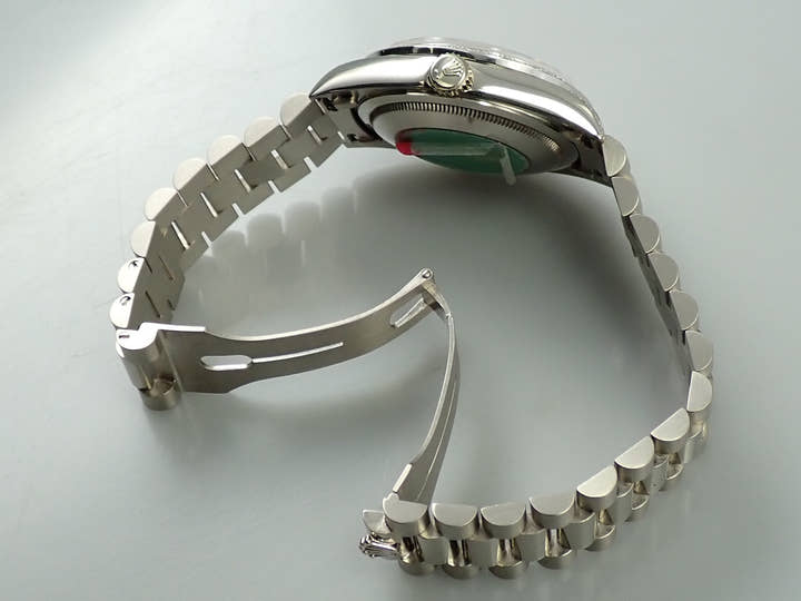 ロレックス デイデイト36 Ref.18389 ホワイトゴールド 珊瑚文字盤