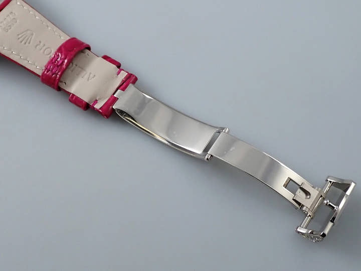 ロレックス デイデイト36 Ref.128459TBR ホワイトゴールド ポーラージェイドx10Pルビー文字盤