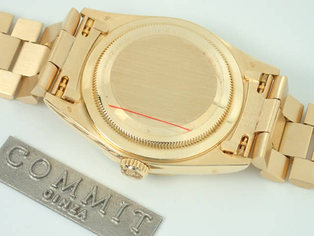 ロレックス デイデイト Ref.18238LR 10Pルビー/サークルダイヤ文字盤 中古 day-date-40