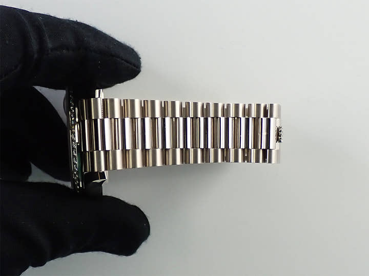 ロレックス デイデイト40 Ref.228349RBR ホワイトゴールド メテオライト文字盤