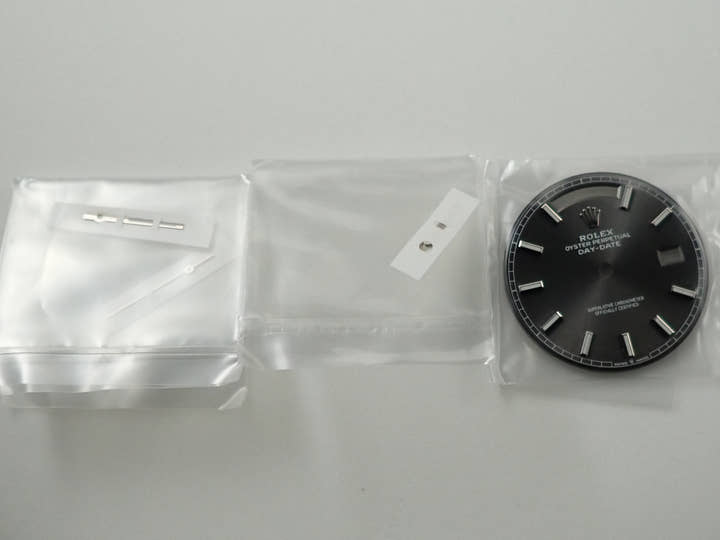 ロレックス デイデイト40 Ref.228239A ホワイトゴールド ブラックx10Pダイヤ文字盤