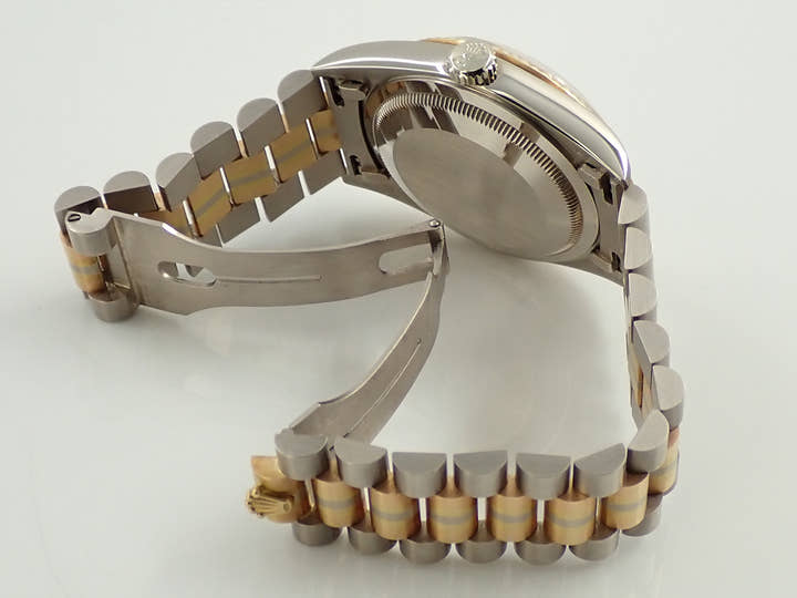 ロレックス デイデイト トリドール Ref.18239BIC ホワイトゴールド/ローズゴールド/イエローゴールド コッパー文字盤