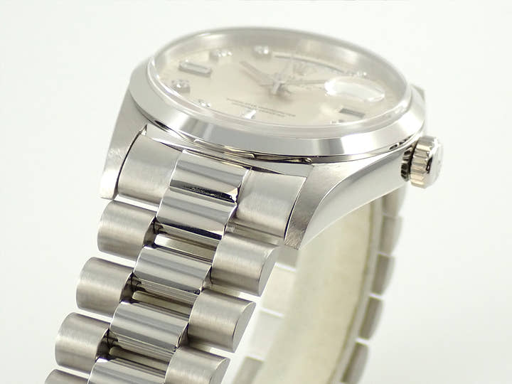 ロレックス デイデイト Ref.18206 プラチナ アイスブルー文字盤