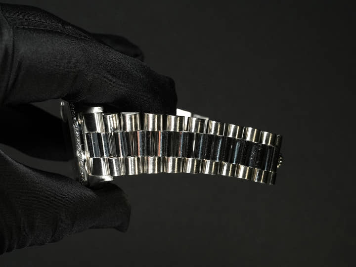 ロレックス デイデイト Ref.18346A プラチナ シルバー文字盤