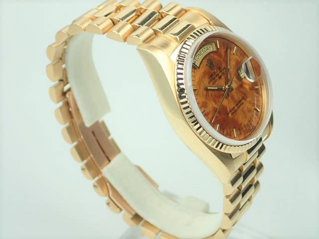 ロレックス デイデイト Ref.18038 ウッド文字盤 中古 day-date-46