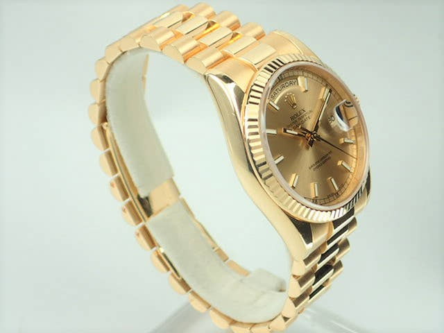 ロレックス デイデイト Ref.118238 シャンパン文字盤 中古 day-date-48