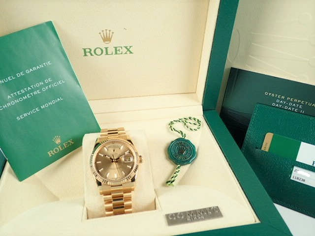 ロレックス デイデイト Ref.118238 シャンパン文字盤 中古 day-date-48