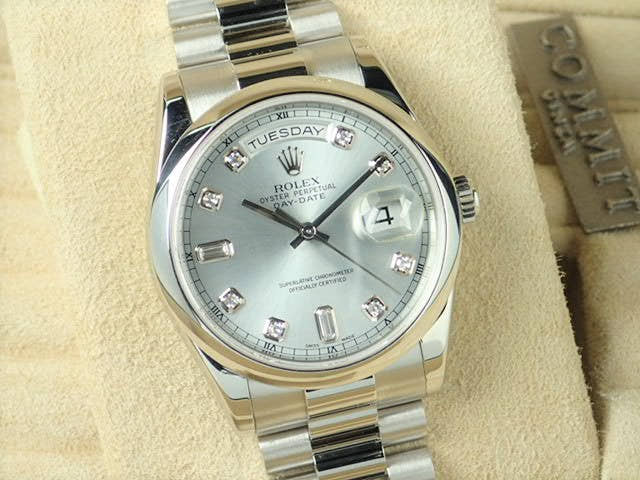 ロレックス デイデイト Ref.118206 アイスブルー文字盤 中古 day-date-52