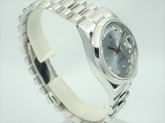 ロレックス デイデイト Ref.118206 アイスブルー文字盤 中古 day-date-52