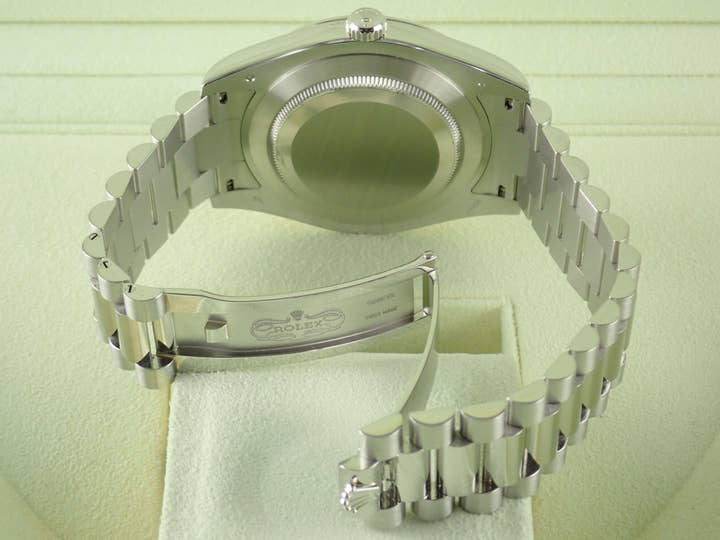ロレックス デイデイトII Ref.218206A アイスブルー文字盤 中古 day-date-63