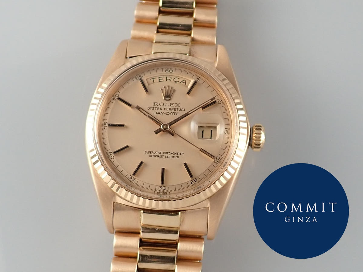 Rolex Day-Date Ref.1803 Champagne/Pink Dial Used day-date-66
